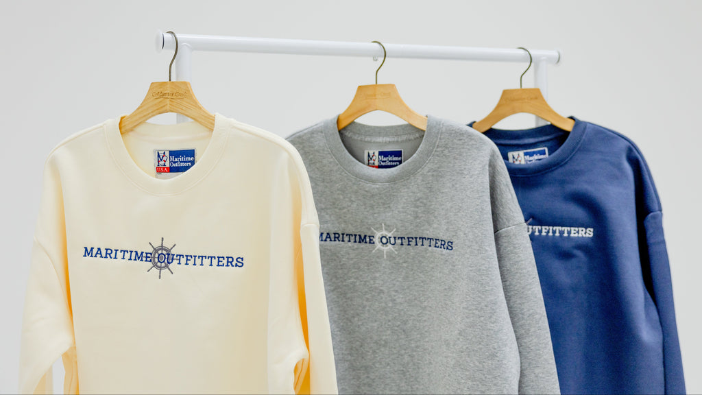 Sailboat Helm Crewneck