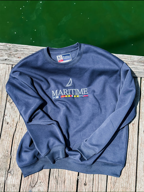 Maritime Flags Crewneck