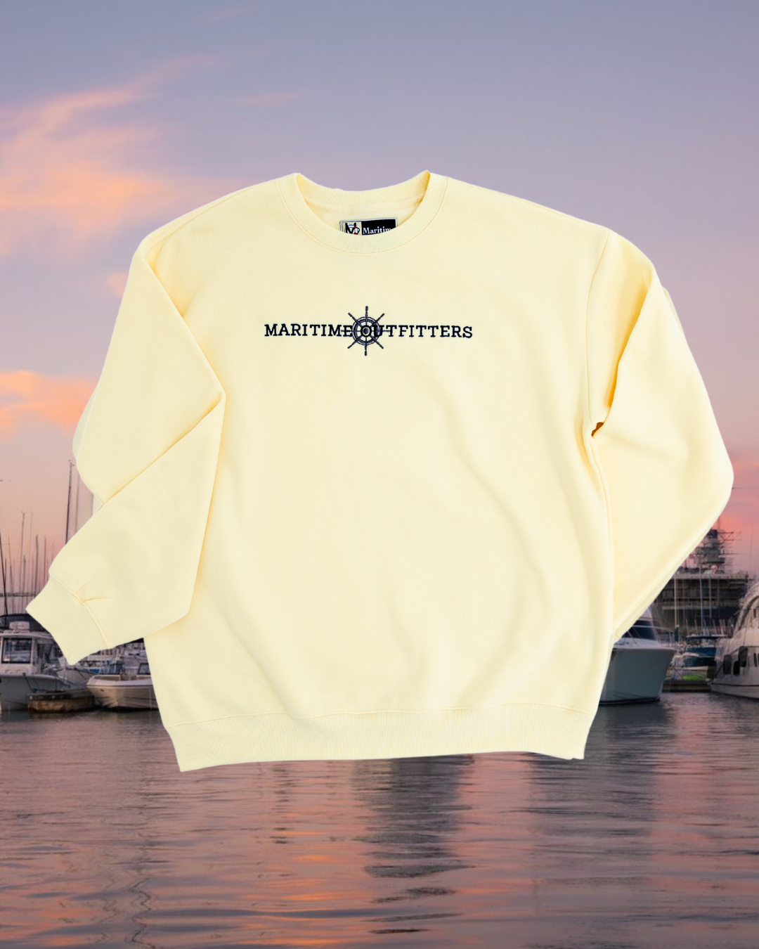 Sailboat Helm Crewneck